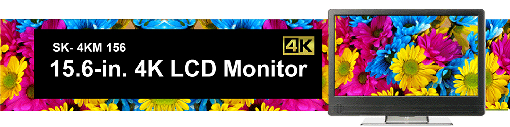 15.6-in. 4K LCD Monitor